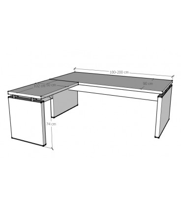Mesa de despacho LOMA