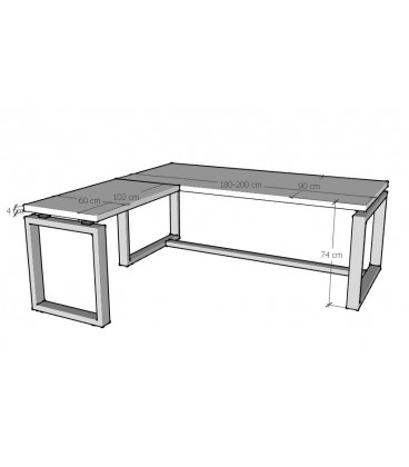 Mesa de dirección VOLGA