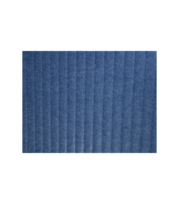 Mesa divisória acústica BENCH MODERN com linhas curvas 4P