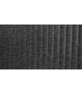 Mesa divisória acústica BENCH MODERN com linhas curvas 4P