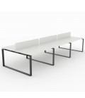 Mesa Bench Modern de 6 puestos de trabajo