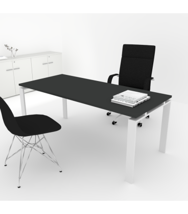 Mesa de escritório com elevada resistência aos riscos. Acabamento de alta qualidade. Melhor preço ⭐.