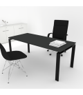 Mesa de escritório com elevada resistência aos riscos. Acabamento de alta qualidade. Melhor preço ⭐.