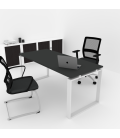 Mesa de escritório OFIPLUS MODERN com elevada resistência aos riscos. Melhor qualidade e preço