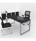 Mesa de escritório OFIPLUS MODERN com elevada resistência aos riscos. Melhor qualidade e preço