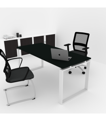 Mesa de escritório OFIPLUS MODERN com elevada resistência aos riscos. Melhor qualidade e preço