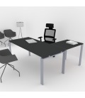 Mesa de escritório OFIPLUS CLASSIC WITH WING com elevada resistência aos riscos. Melhor qualidade e preço