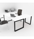 Mesa de oficina OFIPLUS MODERN CON ALA con alta resistencia al rayado . Mejor calidad y precio