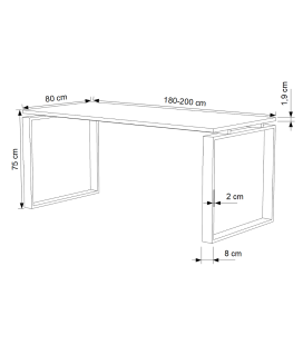 Mesa de reunión OFIMEET MODERN NEW