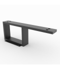 Mesa de oficina moderna Ofiplus-SC-DL chapa metálica con cajonera