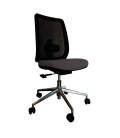 Cadeira giratória, base em alumínio, ANÍBAL