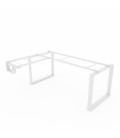 Mesa de escritório OFIPLUS MODERN com ASA e SUPORTE PARA GAVETAS DL