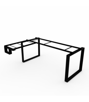 Mesa de oficina OFIPLUS MODERN con ALA y SOPORTE CAJONERA DL