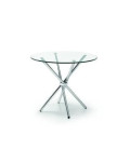 Mesa con tapa de cristal GENOVA Mesa con tapa de cristal GENOVA