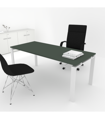 Mesa de escritório com elevada resistência aos riscos. Acabamento de alta qualidade. Melhor preço ⭐.