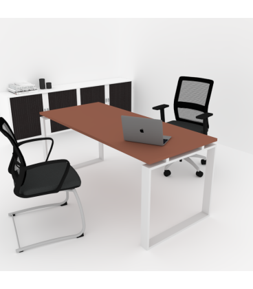 Mesa de escritório OFIPLUS MODERN com elevada resistência aos riscos. Melhor qualidade e preço