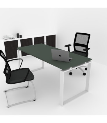 Mesa de escritório OFIPLUS MODERN com elevada resistência aos riscos. Melhor qualidade e preço