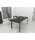 Mesa de escritório OFIPLUS CLASSIC WITH WING com elevada resistência aos riscos. Melhor qualidade e preço