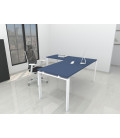 Mesa de escritório OFIPLUS CLASSIC WITH WING com elevada resistência aos riscos. Melhor qualidade e preço