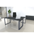 Mesa de escritório OFIPLUS MODERN COM ASA com elevada resistência aos riscos. Melhor qualidade e preço