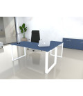 Mesa de escritório OFIPLUS MODERN COM ASA com elevada resistência aos riscos. Melhor qualidade e preço