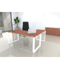 Mesa de escritório OFIPLUS MODERN COM ASA com elevada resistência aos riscos. Melhor qualidade e preço