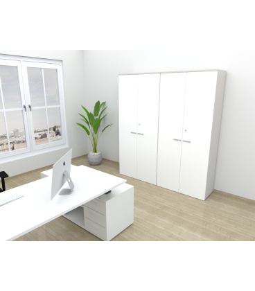 【Armario para oficina con puertas antirayado】Mejor Calidad y Precio