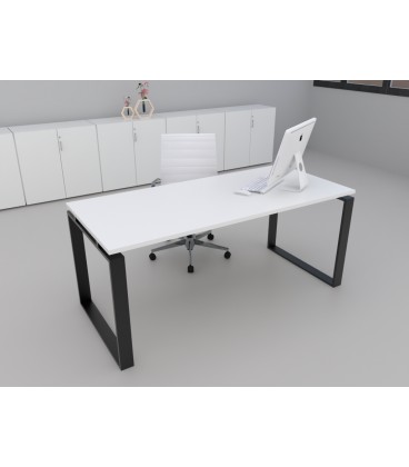 Ofiplus Modern ML mesa de escritório + Buck + cadeira Valencia】Melhores preços!