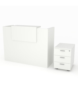 Embalagem Balcão de diferentes tamanhos + 3 gavetas. . Balcão de qualidade, tamanhos pequenos.