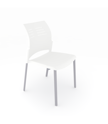 PACK Mesa de reunião OFIMEET CLASSIC ML + 6 CADEIRAS SPACIO SEM BRAÇOS