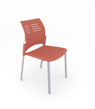 PACK Mesa de reunião OFIMEET CLASSIC ML + 6 CADEIRAS SPACIO SEM BRAÇOS