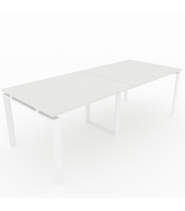 Compre o PACOTE Mesa de reunião OFIMEET CLASSIC ML-PR + Cadeira STEP-TAPI.