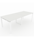 Compre o PACOTE Mesa de reunião OFIMEET CLASSIC ML-PR + Cadeira STEP-TAPI.