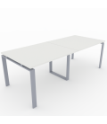 Compre o PACOTE Mesa de reunião OFIMEET CLASSIC ML-PR + Cadeira STEP-TAPI.