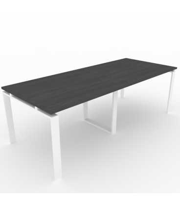 Compre o PACOTE Mesa de reunião OFIMEET CLASSIC ML-PR + Cadeira STEP-TAPI.