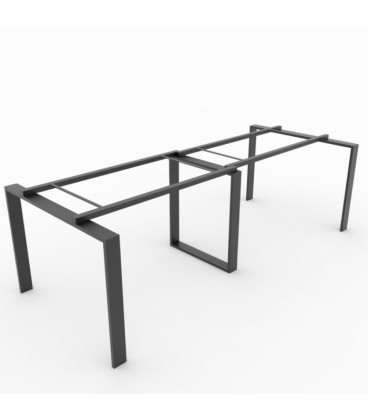 Compre o PACOTE Mesa de reunião OFIMEET CLASSIC ML-PR + Cadeira STEP-TAPI.