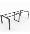 Compre o PACOTE Mesa de reunião OFIMEET CLASSIC ML-PR + Cadeira STEP-TAPI.
