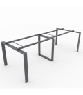 Compre o PACOTE Mesa de reunião OFIMEET CLASSIC ML-PR + Cadeira STEP-TAPI.