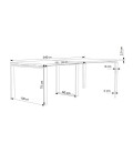 Compre o PACOTE Mesa de reunião OFIMEET CLASSIC ML-PR + Cadeira STEP-TAPI.