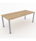 PACK Mesa de FORMAÇÃO BASIC 140x60 cm ML + 2 Cadeiras STRIKE + Cadeira TIVARA