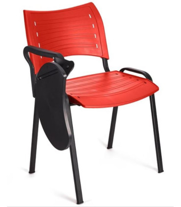 【Silla de formación polipropileno con pala de escritura BASICPOLI-PALA】