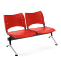 【Bancada con asiento y respaldo en polipropileno BANCADA POLI-2】