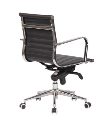 Silla de oficina, con respaldo medio, ROTERDAM