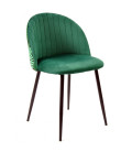 Silla de diseño, tapizada en terciopelo Velvet, FLORAL. Mejor calidad