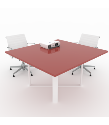 【Mesa de reunión Ofimeet Square DL】Mejor Calidad y Precio