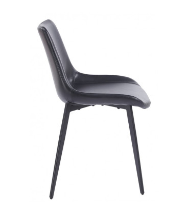 Silla tapizada en similpiel MADRIGAL