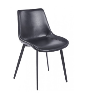 Silla tapizada en similpiel MADRIGAL