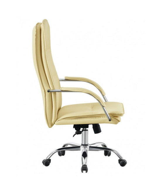 Sillón de similpiel, con respaldo alto, NEROTH