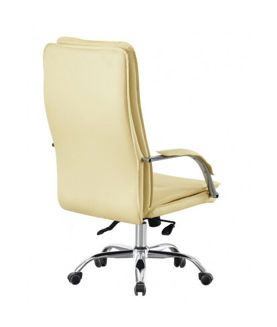 Sillón de similpiel, con respaldo alto, NEROTH