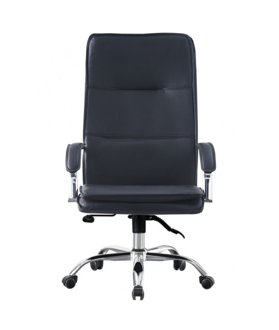 Sillón de similpiel, con respaldo alto, NEROTH